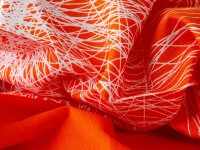 Baumwolltasche Furoshiki Tsuru, orange, 100 cm Baumwolltasche Furoshiki Tsuru, Orange, 100 Cm -Einrichtungsgeschäft baumwolltasche furoshiki tsuru orange 100 cm5