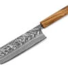 Damastmesser Nakiri 165 SG2, 63 Lagen, Olive -Einrichtungsgeschäft damastmesser bunka 170 yoshimi kato kurosome 30 lagen 1