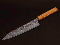 Damastmesser Gyuto 210 SG2, 63 Lagen, Olive Damastmesser Gyuto 210 SG2, 63 Lagen, Olive -Einrichtungsgeschäft damastmesser gyuto 210 sg2 63 lagen olive11