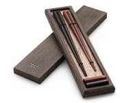 Essstäbchen Set Gokujyo, 2 Ablagen, Geschenkverpackung