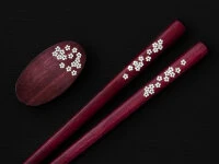 Essstäbchen Set mit Ablage Sakura, Purple Heart Essstäbchen Set Mit Ablage Sakura, Purple Heart -Einrichtungsgeschäft essstaebchen set mit ablage sakura purple heart10