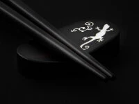 Essstäbchen Set mit Ablage "Sanshouo", Ebenholz Essstäbchen Set Mit Ablage "Sanshouo", Ebenholz -Einrichtungsgeschäft essstaebchen set mit ablage sanshouo ebenholz8