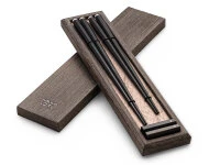 Essstäbchen Set Omosa, 2 Ablagen, Geschenkverpackung