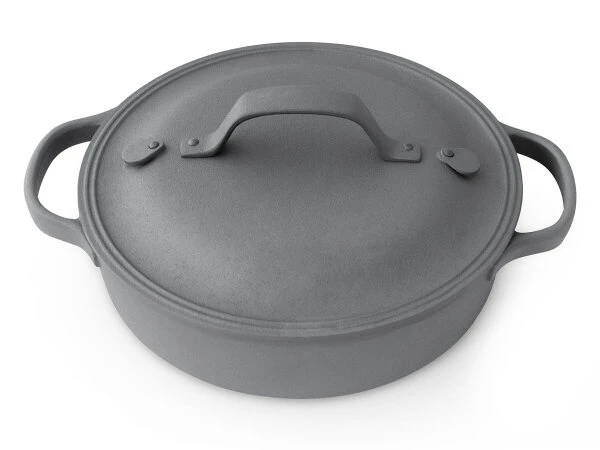 Gusseisen Topf OIGEN, flach, 24 cm Gusseisen Topf OIGEN, Flach, 24 Cm -Einrichtungsgeschäft gusseisen topf oigen flach 24 cm 1