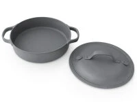 Gusseisen Topf OIGEN, flach, 24 cm Gusseisen Topf OIGEN, Flach, 24 Cm -Einrichtungsgeschäft gusseisen topf oigen flach 24 cm3