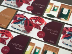 Gutschein (per Post) -Einrichtungsgeschäft gutschein per post 1