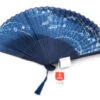 Handfächer Aino-cho, Blau -Einrichtungsgeschäft handfaecher aino cho blau