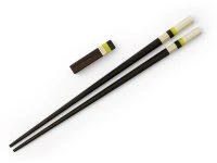 Japanische Essstäbchen Manchester Bee, Ebenholz, mit Ablage Japanische Essstäbchen Manchester Bee, Ebenholz, Mit Ablage -Einrichtungsgeschäft japanische essstaebchen mancherster bee ebenholz mit ablage3