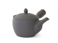 Japanische Teekanne Fuyou Kurokusube, Banko Yaki, 190 Ml -Einrichtungsgeschäft japanische teekanne fuyou kurokusube banko yaki 190 ml 1