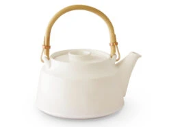 Japanische Teekanne T.Kato, Weiß -Einrichtungsgeschäft japanische teekanne t kato 1