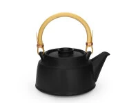 Japanische Teekanne T.Kato S, Schwarz