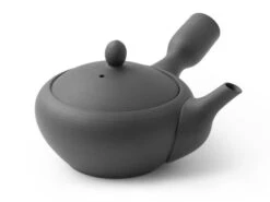 Japanische Teekanne Teppachu Kurokusube, Banko Yaki, 260ml -Einrichtungsgeschäft japanische teekanne teppachu kurokusube banko yaki 260ml 1