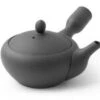 Japanische Teekanne Teppachu Kurokusube, Banko Yaki, 260ml -Einrichtungsgeschäft japanische teekanne teppachu kurokusube banko yaki 260ml