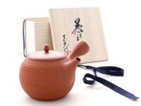 Japanische Teekanne Tokoname Tobikanna Shu Mit Geschenkbox