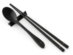 Japanisches Besteck-Set Yokina Asa, Ebenholz -Einrichtungsgeschäft japanisches besteck set yokina asa ebenholz 1