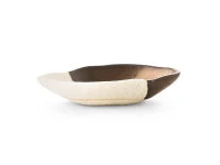 Japanisches Soßenschälchen Sou, Weiß-gold