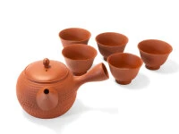 Japanisches Teeservice, 6-teilig, Kyusu Tokoname Tobikanna Shu Japanisches Teeservice, 6-teilig, Kyusu Tokoname Tobikanna Shu -Einrichtungsgeschäft japanisches teeservice 6 teilig kyusu tokoname tobikanna shu3