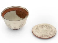 Japanisches Teeservice Kobiki Hana Mischima, 3-teilig Japanisches Teeservice Kobiki Hana Mischima, 3-teilig -Einrichtungsgeschäft japanisches teeservice kobiki hana mischima 3 teilig5