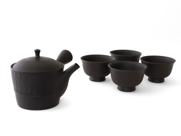 Japanisches Teeservice Sendan Tobikanna, 5-teilig Japanisches Teeservice Sendan Tobikanna, 5-teilig -Einrichtungsgeschäft japanisches teeservice sendan tobikanna 5 teilig 1