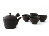 Japanisches Teeservice Sendan Tobikanna, 5-teilig Japanisches Teeservice Sendan Tobikanna, 5-teilig -Einrichtungsgeschäft japanisches teeservice sendan tobikanna 5 teilig