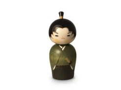 Kokeshi: Dekofigur Wakasamurai -Einrichtungsgeschäft kokeshi dekofigur wakasamurai 1