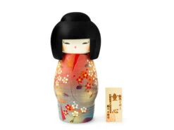 Kokeshi: Holzfigur Doshin -Einrichtungsgeschäft kokeshi holzfigur doshin 1