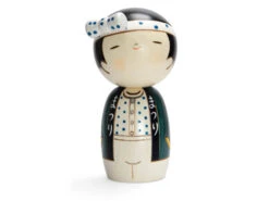 Kokeshi: Holzpuppe Wasshoi Boy -Einrichtungsgeschäft kokeshi holzpuppe wasshoi boy 1