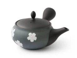 Kyusu Hiranaru Sakura, Japanische Teekanne -Einrichtungsgeschäft kyusu hiranaru sakura japanische teekanne 1