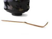 Matcha Teelöffel, Cha-shaku Takayama, schwarzer Bambus Matcha Teelöffel, Cha-shaku Takayama, Schwarzer Bambus -Einrichtungsgeschäft matcha teeloeffel cha shaku takayama schwarzer bambus3