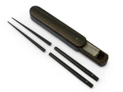 Premium Essstäbchen Set, Teilbar, Mit Ebenholz Case -Einrichtungsgeschäft premium essstaebchen set teilbar mit ebenholz case 1