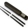 Premium Essstäbchen Set, Teilbar, Mit Ebenholz Case -Einrichtungsgeschäft premium essstaebchen set teilbar mit ebenholz case
