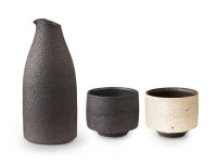Sake Set Do, Karaffe, zwei Becher Sake Set Do, Karaffe, Zwei Becher -Einrichtungsgeschäft sake set do karaffe zwei becher