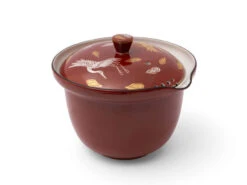 Shiboridashi Teekanne Akaji Kingin Tsuru, 230 Ml -Einrichtungsgeschäft shiboridashi teekanne akaji kingin tsuru 1
