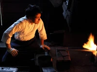 SPG2 Kuroshiage Tsuchime Paring 120mm, Wenge Handle SPG2 Kuroshiage Tsuchime Paring 120mm, Wenge Handle -Einrichtungsgeschäft spg2 kuroshiage tsuchime paring 120mm wenge handle5