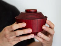 Suppenschale mit Deckel Hashi han, Urushi rot Suppenschale Mit Deckel Hashi Han, Urushi Rot -Einrichtungsgeschäft suppenschale mit deckel hashi han urushi rot7