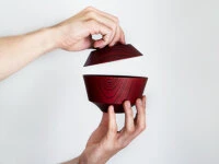 Suppenschale mit Deckel Hashi han, Urushi rot Suppenschale Mit Deckel Hashi Han, Urushi Rot -Einrichtungsgeschäft suppenschale mit deckel hashi han urushi rot8