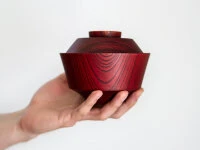 Suppenschale mit Deckel Hashi han, Urushi rot Suppenschale Mit Deckel Hashi Han, Urushi Rot -Einrichtungsgeschäft suppenschale mit deckel hashi han urushi rot9