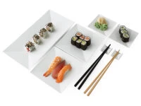 Sushi Set Arita Houen, 2 Personen, Geschenkbox Sushi Set Arita Houen, 2 Personen, Geschenkbox -Einrichtungsgeschäft sushi set arita houen 2 personen