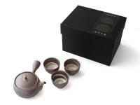 Teeservice Kuro Koma, Banko Yaki, 4-teilig Teeservice Kuro Koma, Banko Yaki, 4-teilig -Einrichtungsgeschäft teeservice kuro koma banko yaki 4 teilig2