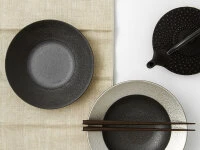 Tiefer Teller Homura, schwarz, 3 Größen Tiefer Teller Homura, Schwarz, 3 Größen -Einrichtungsgeschäft tiefer teller homura schwarz 3 groessen11