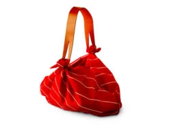 Umhängetasche Furoshiki Sutoraipu, Rot, 70 Cm -Einrichtungsgeschäft umhaengetasche furoshiki sutoraipu rot 70 cm 1