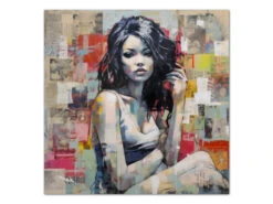 Wandbild Nihon No Pop Art #4, Farbig 1:1 -Einrichtungsgeschäft wandbild nihon no poppu ato 4 farbig 1 1 17 1