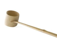 Wasserschöpfkelle, Hishaku Takayama, weißer Bambus Wasserschöpfkelle, Hishaku Takayama, Weißer Bambus -Einrichtungsgeschäft wasserschoepfkell hishaku takayama weisser bambus4